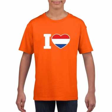 I love holland shirt oranje kinderen kopen