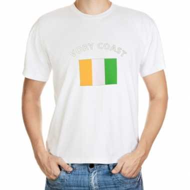 Ivory Coast vlag t-shirts kopen