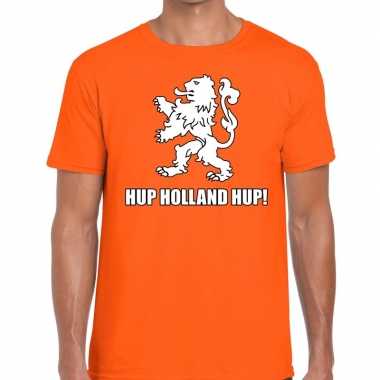 Nederlands elftal supporter shirt hup holland hup oranje voor heren k