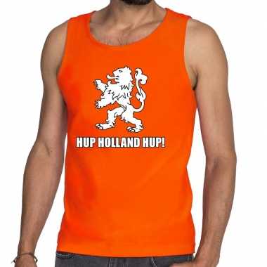 Nederlands elftal supporter tanktop / mouwloos shirt hup holland hup