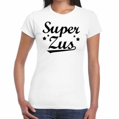 Super zus fun t-shirt wit voor dames kopen