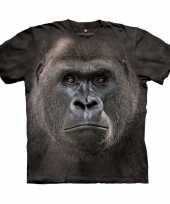 All over print t-shirt met gorilla kopen