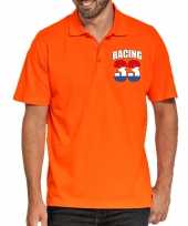 Autocoureur autosport poloshirt racing 33 oranje voor heren kopen
