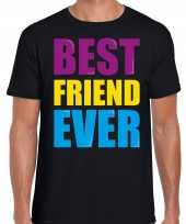 Best friend ever beste vriend ooit fun verjaardag t-shirt zwart voor heren kopen