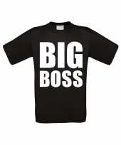 Big boss fun grote maten t-shirt zwart heren kopen