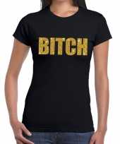 Bitch fun t-shirt zwart voor dames kopen 10144507
