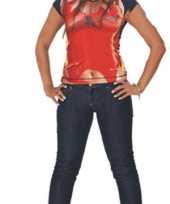Dames t-shirt met duivel print kopen
