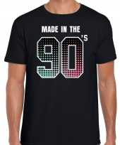Feest-shirt made in the 90s t-shirt outfit zwart voor heren kopen