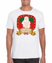 Foute kerst-shirt wit hashtag me2 discusie voor heren kopen