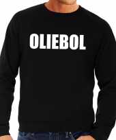 Foute oud en nieuw trui sweater oliebol zwart voor heren kopen