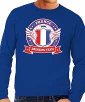 France drinking team sweater blauw heren kopen