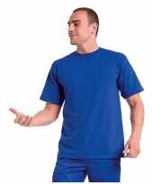 Grote maat heren t-shirts maat 4xl blauw kopen