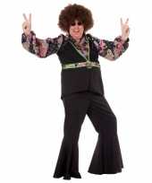Grote maat hippie carnavals blouses voor heren kopen