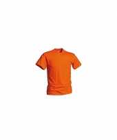 Grote maat t-shirts oranje kopen