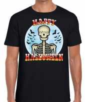 Happy halloween horror shirt zwart voor heren kopen
