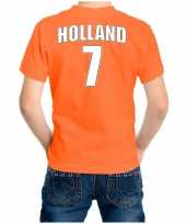 Holland shirt met rugnummer 7 nederland fan t-shirt outfit voor kinderen kopen