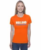 Holland supporter shirt oranje dames kopen