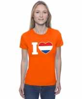 I love holland shirt oranje dames kopen