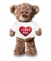 I love you valentijnsdag knuffelbeer 43 cm kopen