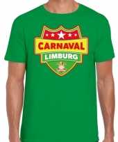 Limburg verkleedshirt voor carnaval groen heren kopen
