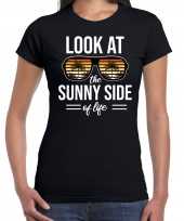 Look at the sunny side of life party outfit kleding zwart voor dames kopen