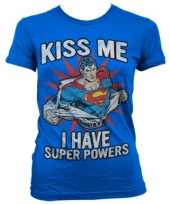 Merchandise superman powers shirt dames