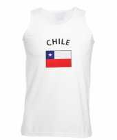 Mouwloos t-shirt met chili vlag mouwloos t-shirt kopen