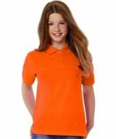 Oranje poloshirt voor meisjes kopen