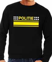 Politie agenten sweater trui zwart voor heren kopen
