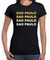 Sao paulo brazilie steden shirt zwart voor dames kopen