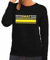 Swat arrestatieteam sweater trui zwart voor dames kopen