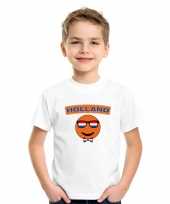 T shirt holland smiley wit kinderen kopen